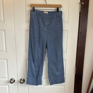 Sézane cropped corduroy pants